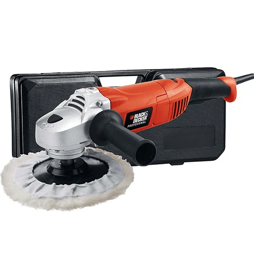 Politriz 1300W - de 7 Pol. com Maleta - BLACKDECKER WP1500K-B2